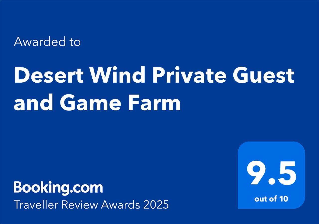 Desert Wind Private Guest And Game Farm Montagu Esterno foto